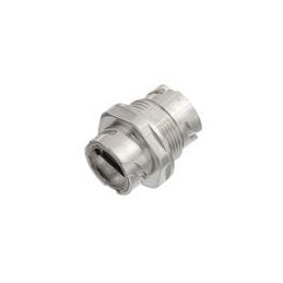 1 pcs : 17-111264 - Modular Connectors / Ethernet Connectors INLINE CPLR BAYONET SIDES MTL UNSHLD