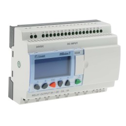 1 pcs - Crouzet Millenium Evo Series Logic Control for Use with XD26 Series, 24 V dc Supply, Relay Output, 16-Input, Analogue,