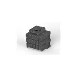 1 pcs : 5-2232357-7 - Power to the Board 3x5 plug housing dgr Key A