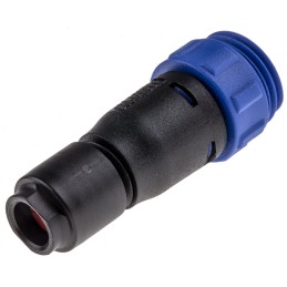 1 pcs - Bulgin Circular Connector, 4 Contacts, Cable Mount, Miniature Connector, Plug, Male, IP68, Buccaneer 400 Series