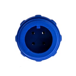 1 pcs - Bulgin Circular Connector, 4 Contacts, Cable Mount, Miniature Connector, Plug, Male, IP68, Buccaneer 400 Series