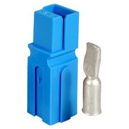 1 pcs : 1320 - Heavy Duty Power Connectors PP120 BLUE 2 AWG W/ 2 AWG 120A CONT