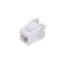 1 pcs : AX102282 - Modular Connectors / Ethernet Connectors 10GX JACK KCONN ELEC WHITE