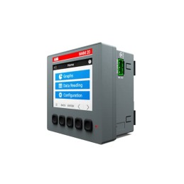 1 pcs - ABB 3 Phase LCD Screen Power Monitoring Device, Type Transformer Connected