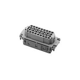 1 pcs : C146-10B032-500-10 - Heavy Duty Power Connectors Socket Insert 32 Way Heavy Mate