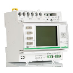 1 pcs - Schneider Electric 3 Phase Backlit LCD Energy Meter, Type