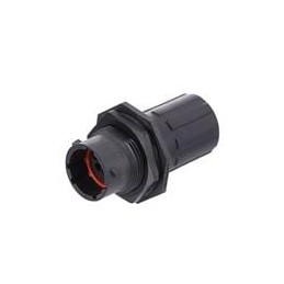 1 pcs : RTS712N10PHEC03 - Standard Circular Connector Jm Nut Rcpt w endcap 10 POS SZ 12 Pin