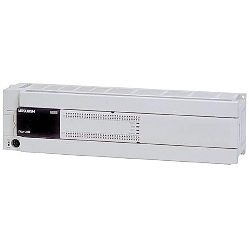 1 pcs - Mitsubishi FX3U Series Logic Module, 100 - 240 V ac Supply, Relay Output, 64-Input, Sink, Source Input