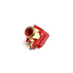 1 pcs : 156-0096-E - RCA Phono Connectors RCA Phono Jack Red