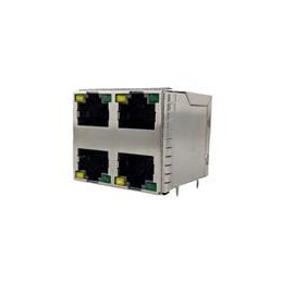 1 pcs : RJE4W48874A1 - Modular Connectors / Ethernet Connectors MODULAR JACK