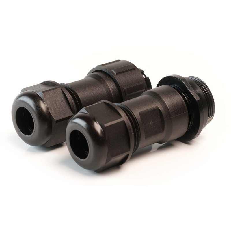 1 pcs - RS PRO Circular Connector, 3 Contacts, Cable Mount, Plug and Socket, Male and Female Contacts, IP68