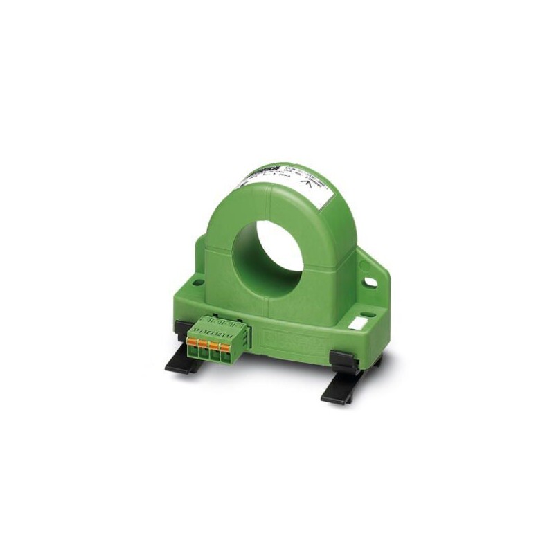 1 pcs - Phoenix Contact DIN Rail Mounted Current Transducer, 0 - 500A, 500 A Output, M32 Bore, 24 V