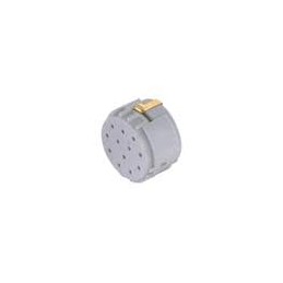 1 pcs : 09151123021 - Circular Metric Connectors Han M23 Signal, 12pin (with PE) Male Crimp Insert (for 12 1mm contacts)