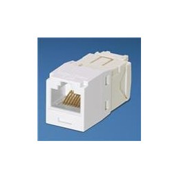 1 pcs : CJ688TGWH - Modular Connectors / Ethernet Connectors Mini-Com Module Cat 6 UTP 8P/8W