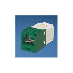 1 pcs : CJ688TGGR - Modular Connectors / Ethernet Connectors Mini-Com Module Cat 6 UTP 8 pos 8 wir