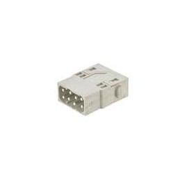 1 pcs : 09140085001 - Heavy Duty Power Connectors Han EE 8pin module Male Push-In for AWG 20-14 (0.5-2.5mm)