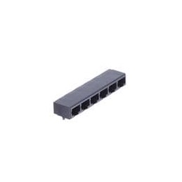 1 pcs : 5558501-1 - Modular Connectors / Ethernet Connectors 6P,8 POS,CAT 5