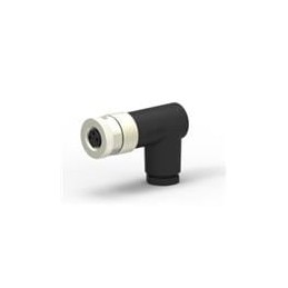 1 pcs : T4012008031-000 - Circular Metric Connectors M8,SCREW, FEMALE,R/A UNSHIELD,3P,GOLD