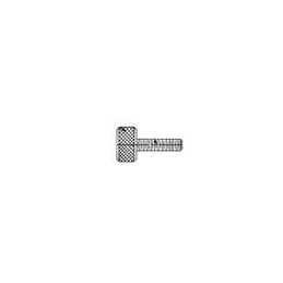 1 pcs : FC7127-SS - Screws & Fasteners Thumb screw, 6-32 Thread X 1/2', Stainless Steel