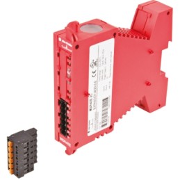 1 pcs - Allen Bradley Guardmaster MSR45E Series Output Module, 0 Inputs, 2 Outputs, 24 V dc, 2NO