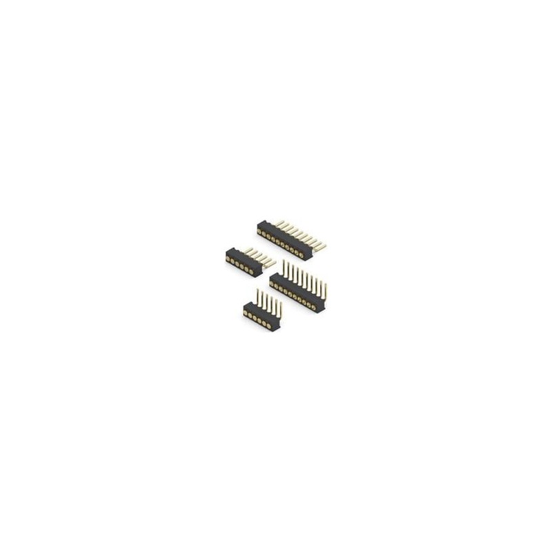 1 pcs : 856-10-004-20-001000 - Headers & Wire Housings .050' RA Target Conn