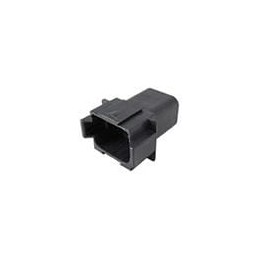 1 pcs : DT04-08PA-CE02 - Automotive Connectors 8P DT RECP ASM KEY A, E SEAL, BLACK
