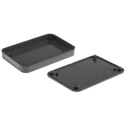 1 pcs - Takachi Electric Industrial PF Series Grey ABS Enclosure, IP40, Grey Lid, 150 x 100 x 22.5mm