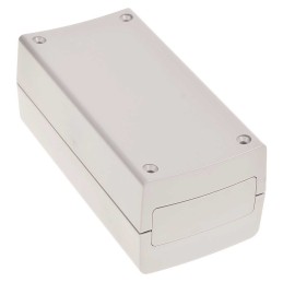 1 pcs - RS PRO Light Grey Polycarbonate Enclosure, IP53, 120.8 x 60.7 x 51.5mm