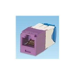 1 pcs : CJ6X88TGVL-24 - Modular Connectors / Ethernet Connectors Mini-Com Mod Cat 6A UTP 8 pos 8 wi