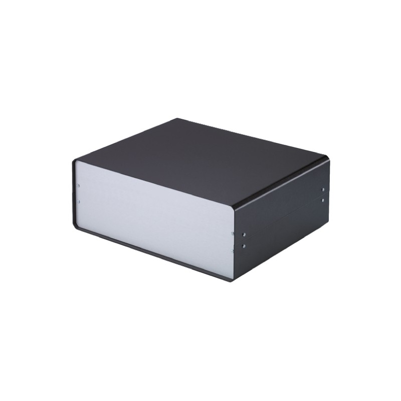 1 pcs - METCASE Unicase Black Aluminium Instrument Case, 367 x 300 x 134.5mm