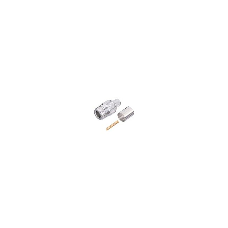 1 pcs : 21_N-50-7-14/133_NE - RF Connectors / Coaxial Connectors N straight cable jack(f)
