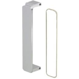 1 pcs - nVent SCHROFF Grey Aluminium Front Panel, 7U, Shielded, 483 x 310.3mm