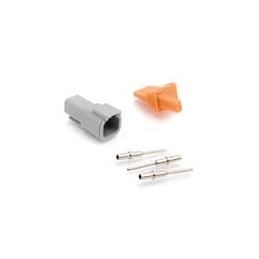 1 pcs : ATM04-4P-KIT01 - Automotive Connectors ATM 4P KIT WEDGE & CONTACTS