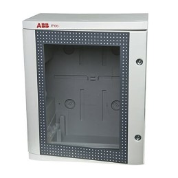 1 pcs - ABB 1SL02 Series Thermoplastic Wall Box, IP66, Viewing Window, 400 mm x 335 mm x 210mm