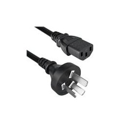 1 pcs : 399013-01 - AC Power Leads 8FT 10A 250V CORD CHINA C13 BLACK