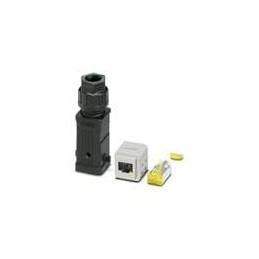 1 pcs : 1249554 - Modular Connectors / Ethernet Connectors HC-STA-RJ45CT-HT-M20-PLRBK