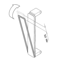 1 pcs - nVent SCHROFF Gasket EMC Gasket for Use with PMC Front Panels