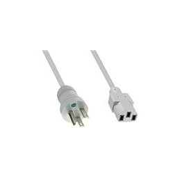 1 pcs : 233009-06 - AC Power Leads 10' GRY HOSPITL GRD