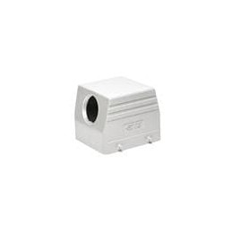 1 pcs : T1210320140-000 - Heavy Duty Power Connectors Hood M40 Side Entry Die Cast Aluminum