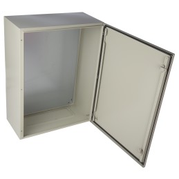 1 pcs - RS PRO Steel Wall Box, IP66, 800 mm x 600 mm x 300mm