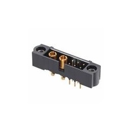 1 pcs : M80-5T10605M1-02-331-00-000 - Power to the Board 6 SIG + 2 PWR MALE VERT PC TAIL GOLD
