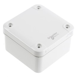 1 pcs - Schneider Electric Thalassa TBP Series Polycarbonate Wall Box, IP66, 89 mm x 89 mm x 54mm