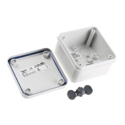 1 pcs - Schneider Electric Thalassa TBP Series Polycarbonate Wall Box, IP66, 89 mm x 89 mm x 54mm