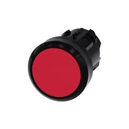 1 pcs : 3SU10000AB200AA0 - Switch Actuators PUSHBUTTON, MOM, RED, FLUSH