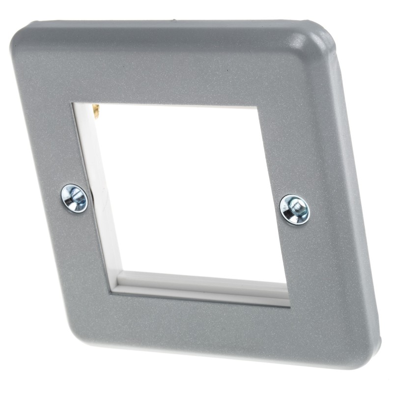 1 pcs - MK Electric Grey 1 Gang Light Switch Cover