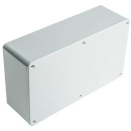 1 pcs - RS PRO Grey ABS General Purpose Enclosure, IP54, Grey Lid, 190 x 110 x 60mm