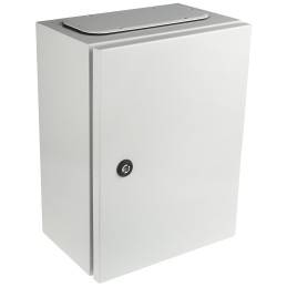 1 pcs - RS PRO Steel Wall Box, IP65, 400 mm x 300 mm x 200mm