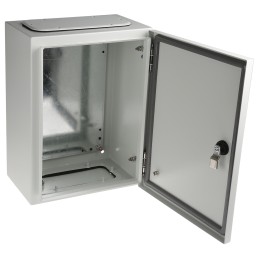 1 pcs - RS PRO Steel Wall Box, IP65, 400 mm x 300 mm x 200mm