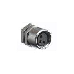 1 pcs : 1200310118 - Circular Metric Connectors Nano-Change (M8) Receptacle, PG7 Mounting Threads, Female (Straight), PCB Mount,