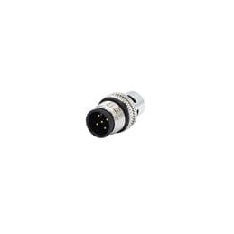 1 pcs : 858-005-103RSS4 - Circular Metric Connectors M12 5 P M S/C CBL MNT SHLD 10u